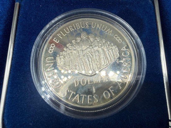 1987 U.S. Constitution Proof Silver Dollar