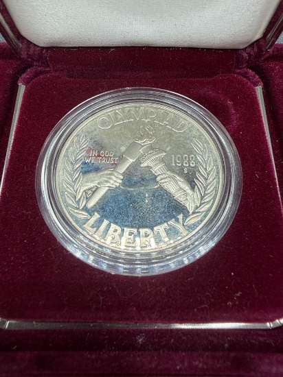1888 U.S. Olympic Proof Silver Dollar