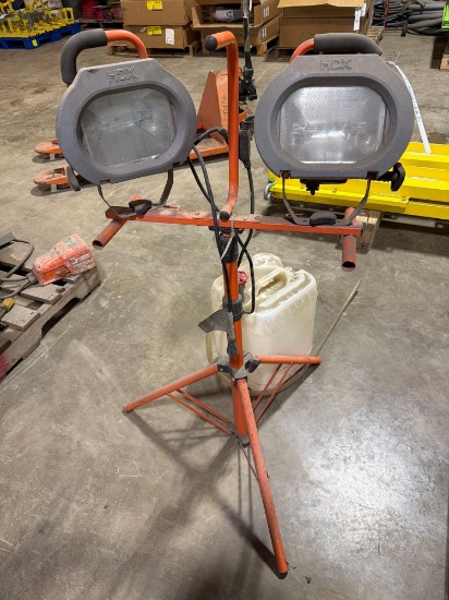 HDX Shop Lights and Fuel Can