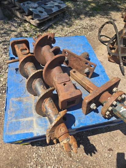 2 Augers and Hub Assembly's