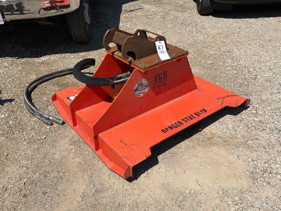 MTL XC5 Hydraulic 3 blade rotary Brush Cutter