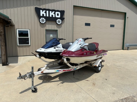 Jet Skis and Trailer
