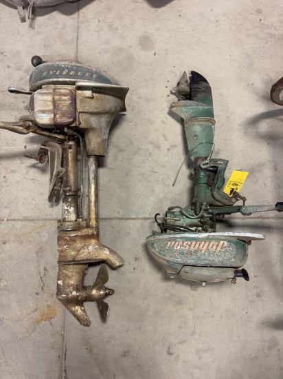 (2) Boat Motors