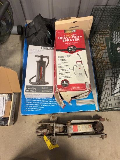 Floor Jack - Nail Gun - Bike Pump - Bike Rack - Sprayer - Sander