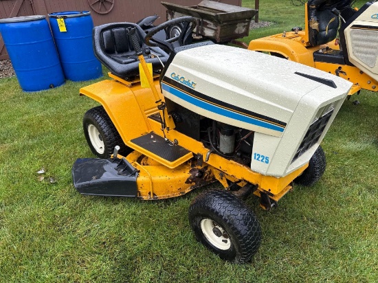 cub cadet 1225 riding mower 38 deck