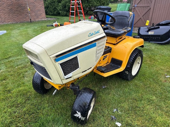 cub cadet 1641 riding mower with detached deck