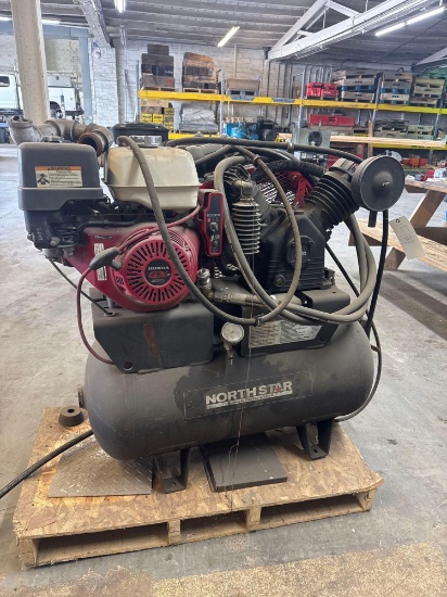 North Star Gas Air compressor with Honda GX390 engine
