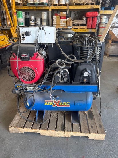 Air N Arc industrial compressor-welder with Honda engine