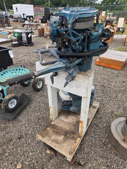 Evenrude 9.9 HP Outboard Boat Engine