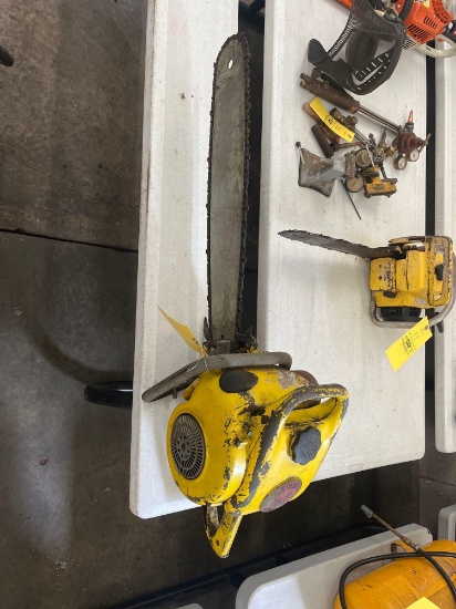McCulloch Motors model 47 gas chainsaw