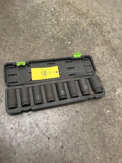 Pittsburgh 8 piece 3/4 drive impact set