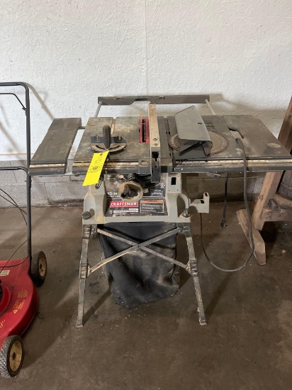 Craftsman 10 inch table saw