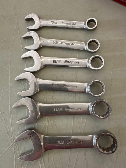 Snap-On Shortie End Wrenches