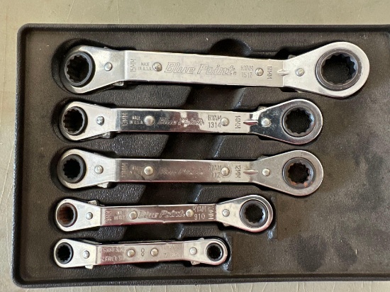 Blue Point metric ratchet wrench set