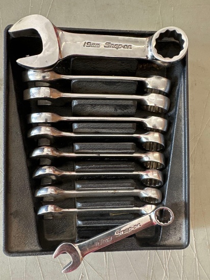 Snap-On Shortie metric end wrenches