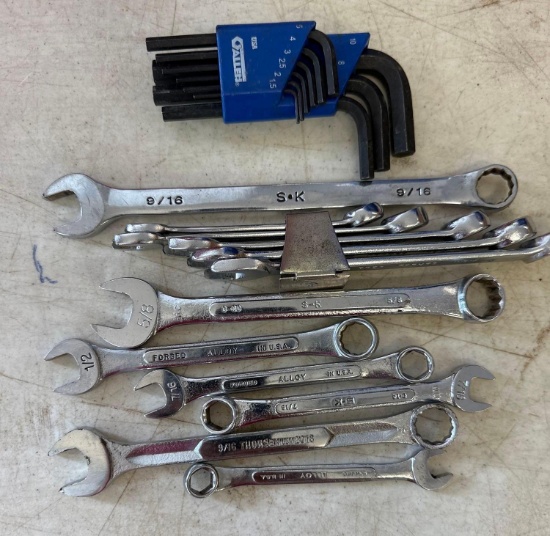 Selection of hand tools