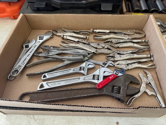 wrenches and vice grips