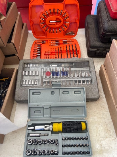 Collection of socket and bit sets