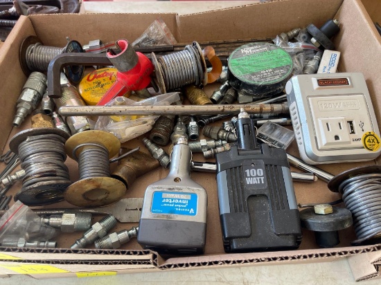 Rolls of sodder, pocket power inverter and more