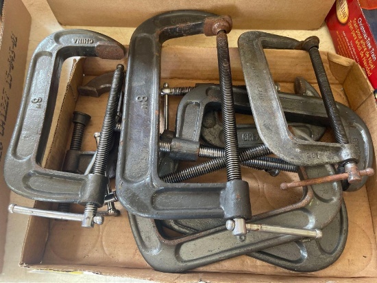 C clamps - several sizes