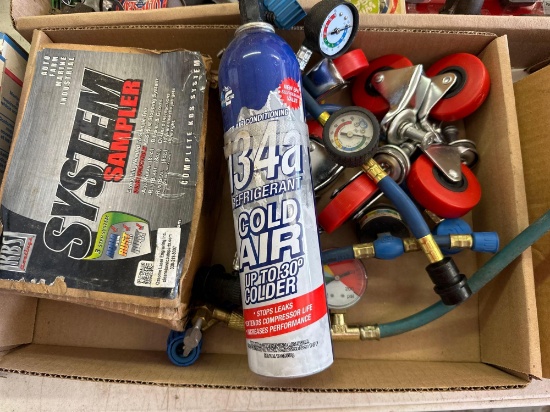 coolant gauges, Dolly wheels