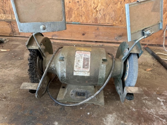 Central machinery, bench grinder