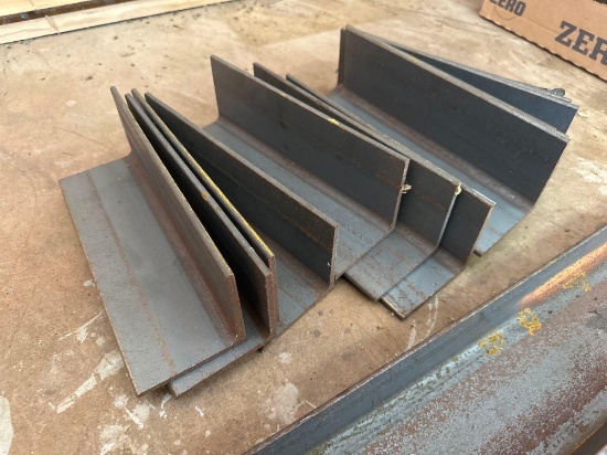 13 pieces of 3 inch angle iron 9 inches long