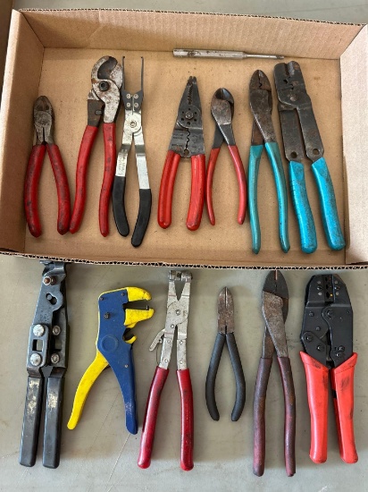 Selection of specially, pliers, and snips