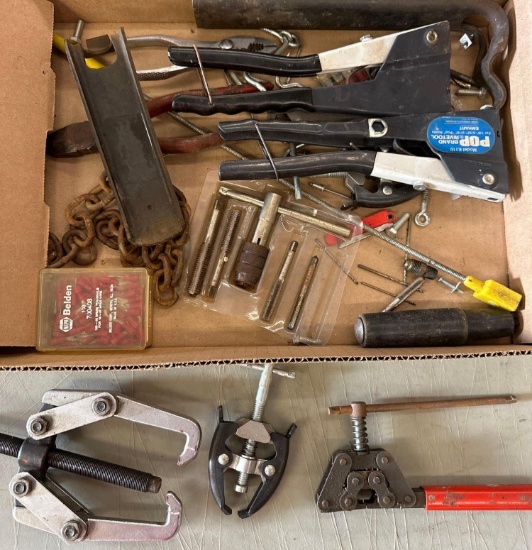 Pullers, specialty tools and miscellaneous