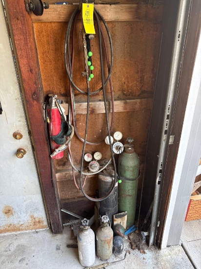 Tanks, torch, caps