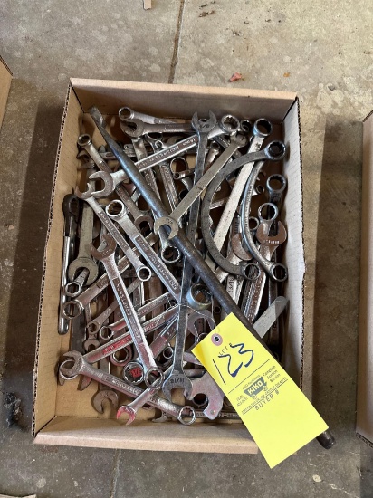 Assortment of wrenches