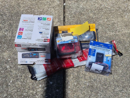 Float Charger, Radio Systems, & Trailer Lights