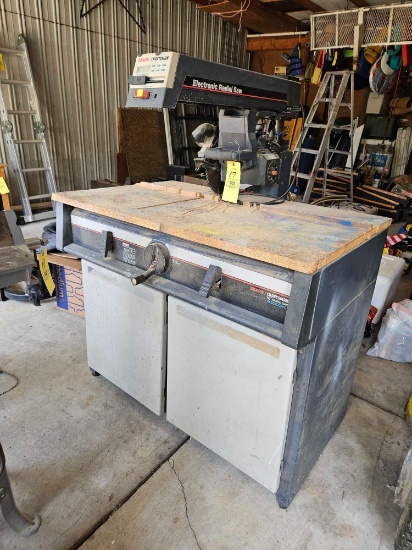 Craftsman 2.75 HP Electronic Radial Arm Saw