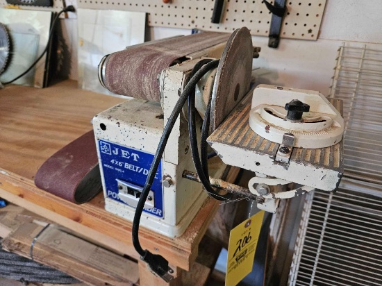Jet 4" x 6" Belt and Disk Sander