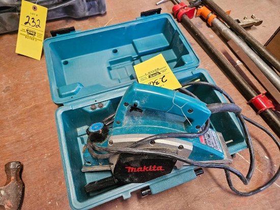 Makita Power Planer with Case