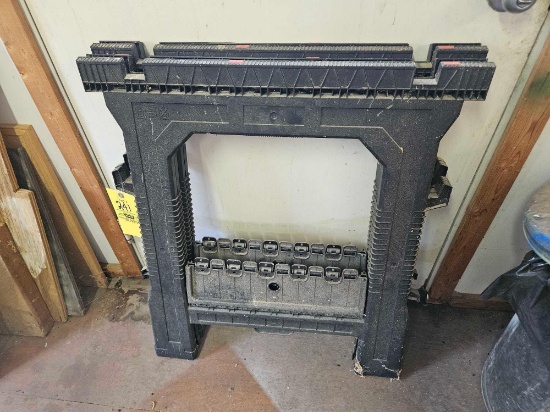 Set of Plastic Saw Horses