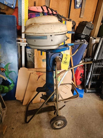 Montgomery Ward 94GG9014A 5-HP Outboard Boat Engine