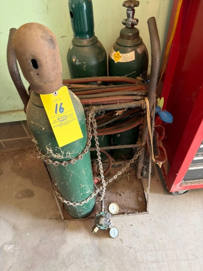 Torch cart w regulator