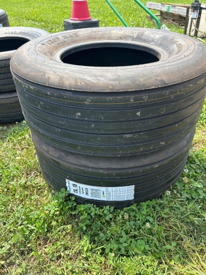 (2) new 8 ply 11L-15 tires - bid x. 2