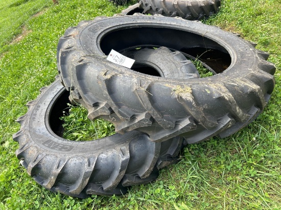 (2) new 15.5-38 8 ply tires - bid x 2