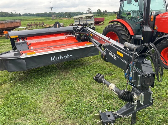 2023 Kubota DMC 8032T discbine, 106 cut, one owner