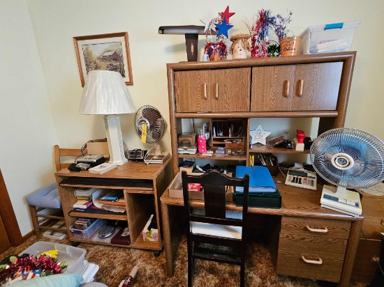 Pressboard Office Furniture, Fans, Lamps, & Office Supplies