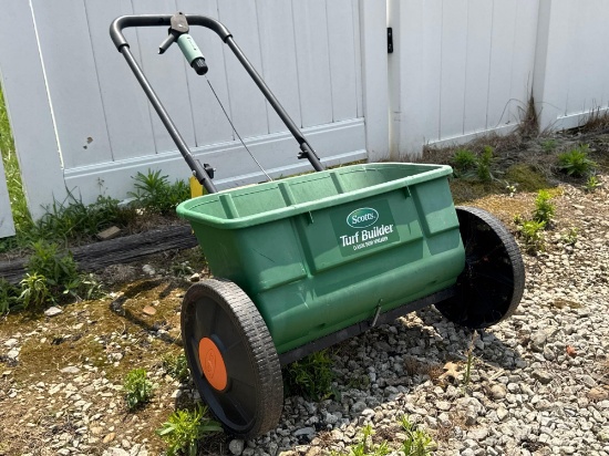 Scott's Turf Builder lawn spreader