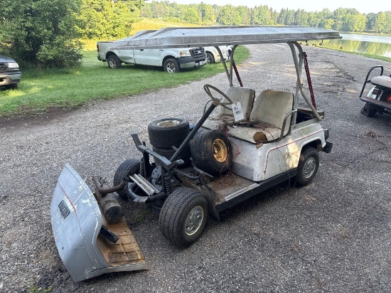 Yamaha Parts Golf Cart with extra wheels