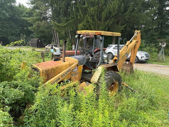 John Deere 510C Backhoe/Loader - Not Running - Has been sitting awhile