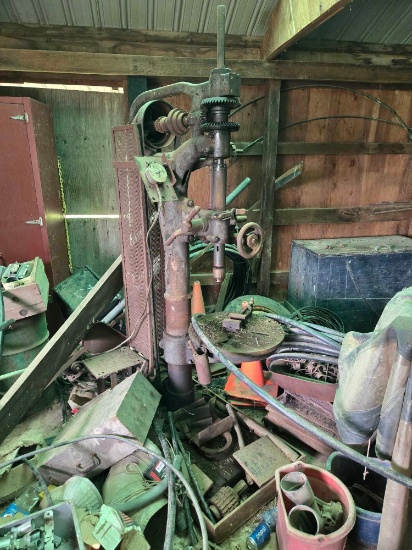 Vintage large drill press