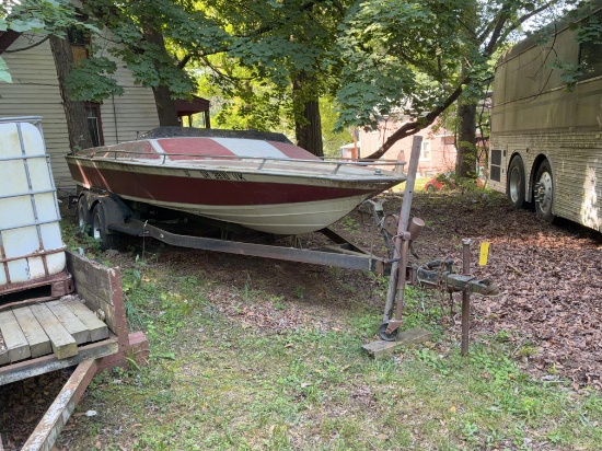 1978 Hawaiian Inboard Jet Boat and Trailer