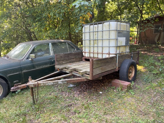 Homemade 7ft Trailer with Skid Tank