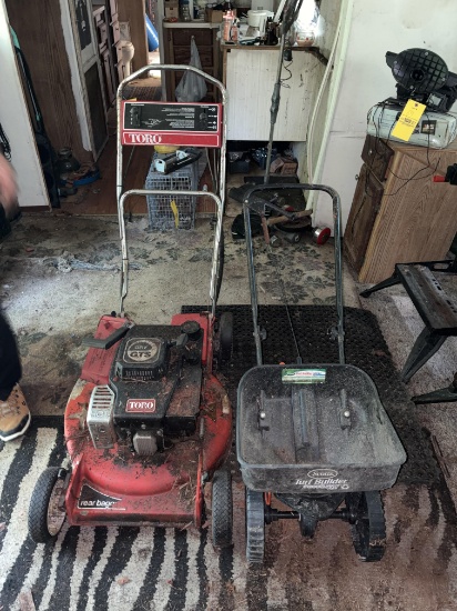 Mower and Spreader