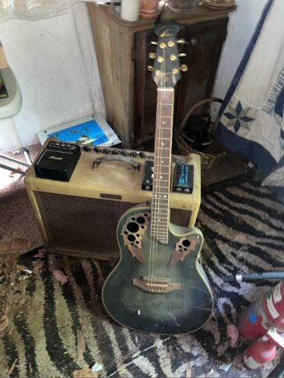 Amp and Guitar